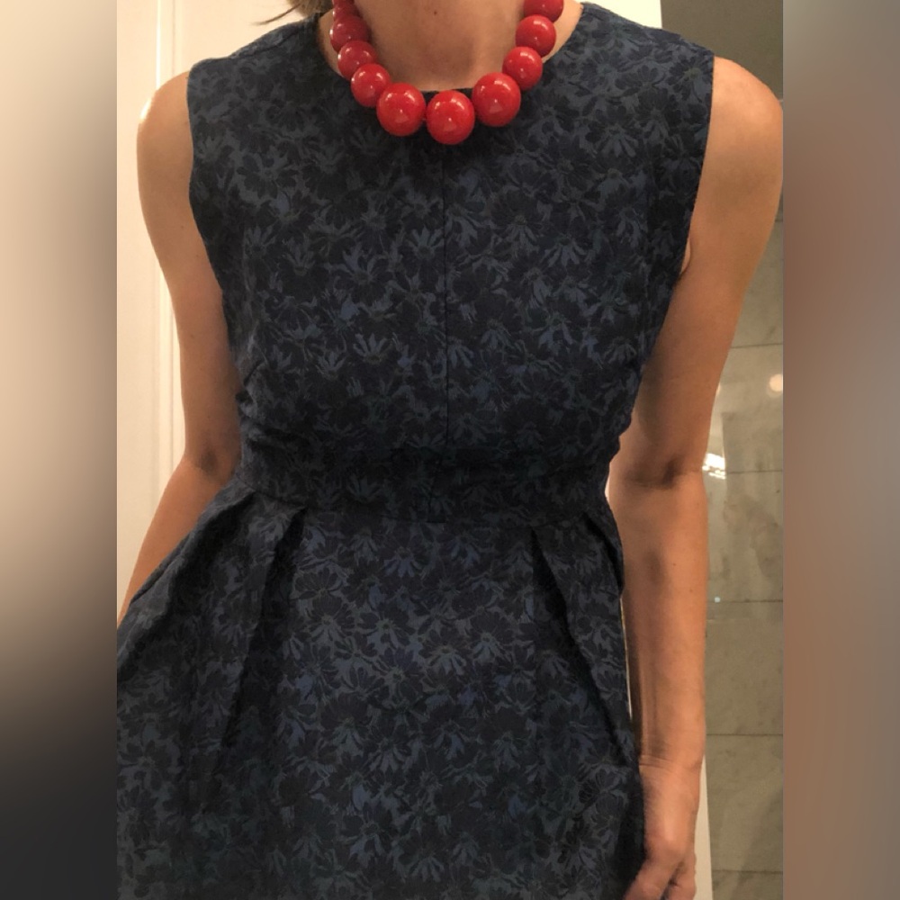 Beautiful A line blue dress